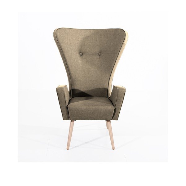 Hnědé křeslo Max Winzer Lotta-image-4