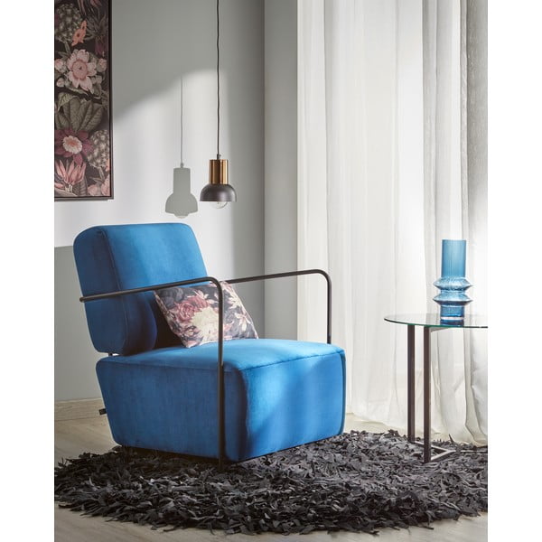 Černý odkládací stolek Kave Home Marae, ⌀ 50 cm-image-4