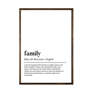 Obraz 50x70 cm Family – Wallity