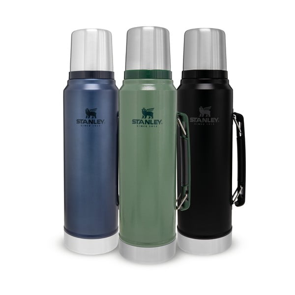 Zelená termoska z nerezové oceli 1 l Legendary Classic Hammer Tone Green – Stanley-image-2