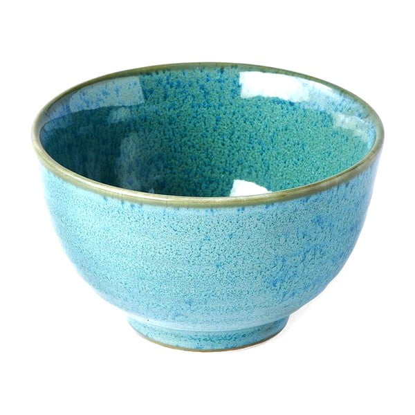 Tyrkysově modrý keramický šálek MIJ Peacock, ø 9 cm