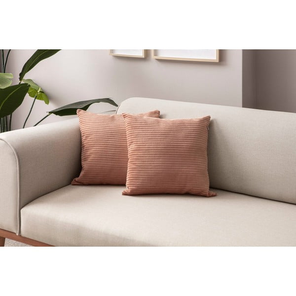 Manšestrové povlaky na polštáře v sadě 2 ks 43x43 cm – Mioli Decor-image-1