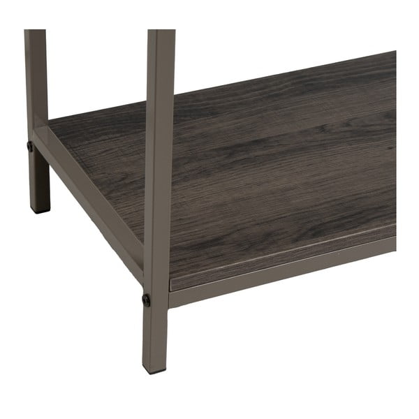 Hnědý konzolový stolek 30x80 cm – Casa Selección-image-2