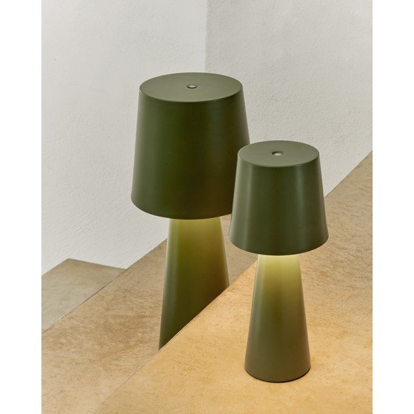 LED přenosné stmívatelné venkovní svítidlo na USB ø 16 cm Arenys – Kave Home-image-1