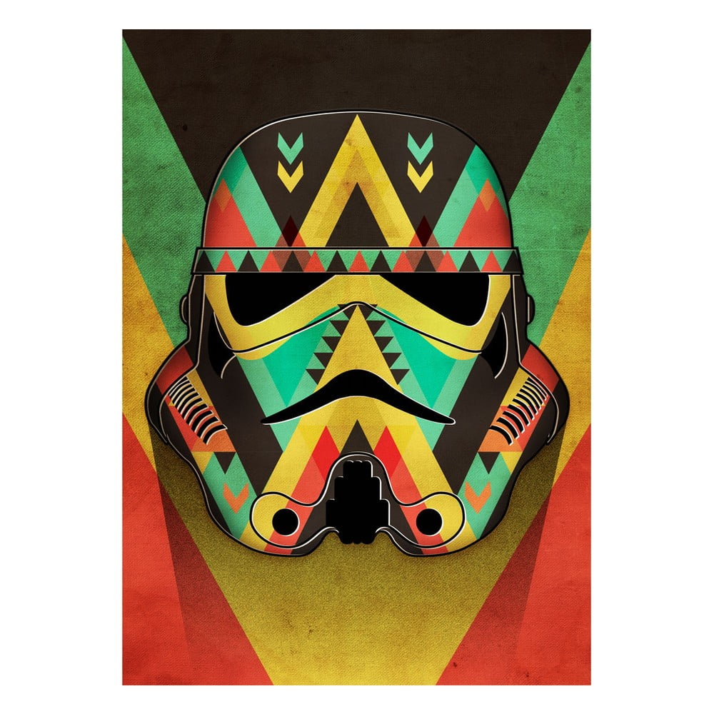 Nástěnná cedule Masked Troopers - Organic