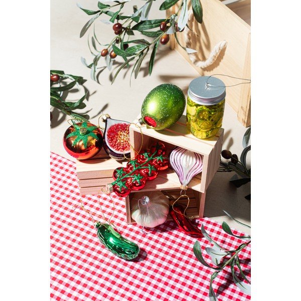 Skleněná vánoční ozdoba 7 cm Olive – Sass & Belle-image-3