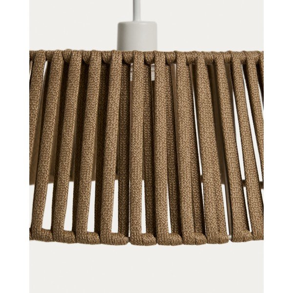 Béžové kovové stínidlo ø 46 cm Aldet – Kave Home-image-3