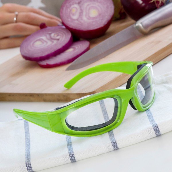Zelené ochranné brýle pro krájení cibule InnovaGoods-image-3
