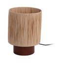 Stolní lampa v přírodní barvě se stínidlem z papírového výpletu (výška 28,5 cm)  Sheer  – Leitmotiv