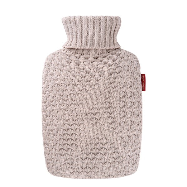 Béžový termofor z Bio bavlny 1,8 l Eco Classic Comfort – Hugo Frosch
