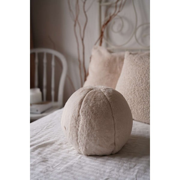 Dekorační polštář z mikroplyše ø 25 cm Top – Mioli Decor-image-1