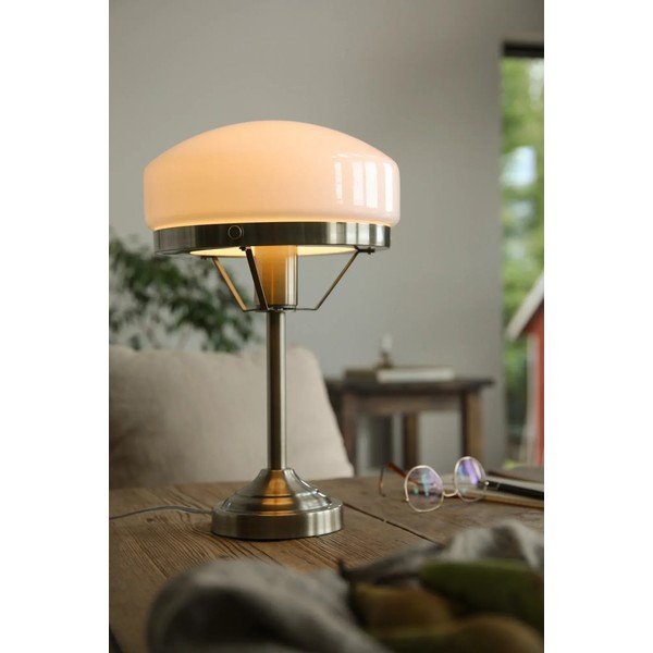 Krémová/v mosazné barvě stolní lampa (výška 39 cm) Aurelia – Markslöjd-image-1