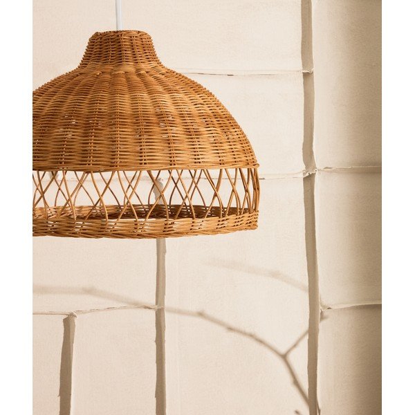 Ratanové stínidlo v přírodní barvě ø 40 cm Loura – Kave Home-image-2