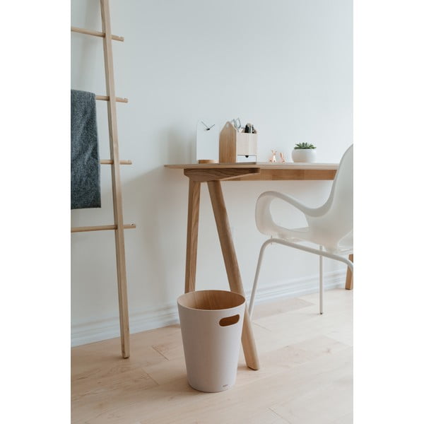 Dřevěný odpadkový koš 7,5 l Woodrow – Umbra-image-3