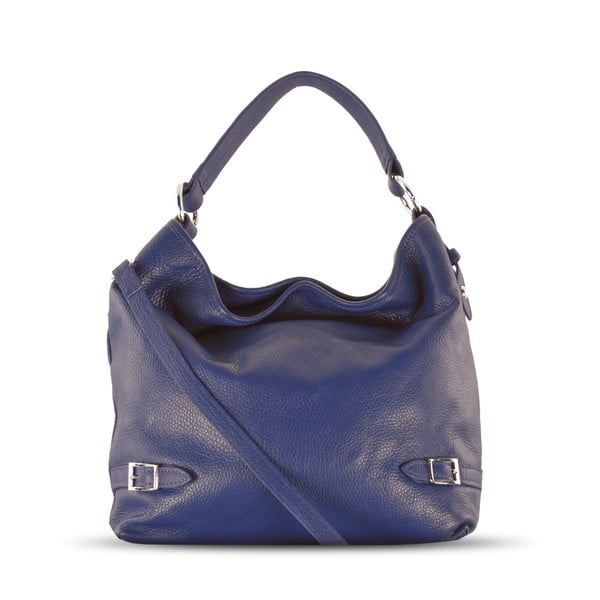 Kožená kabelka Audrey, modrá