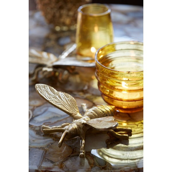 Kovová soška (výška 7,5 cm) Bee – Light & Living-image-1