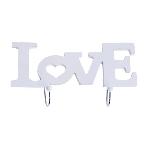 Věšák Love White