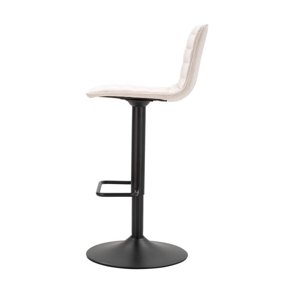 Bílo-černá barová židle s nastavitelnou výškou (výška sedáku 61 cm) Malia – Mauro Ferretti-image-3