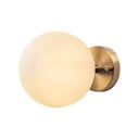 Bílé/v bronzové barvě nástěnné svítidlo ø 15 cm Atmaca – Opviq lights