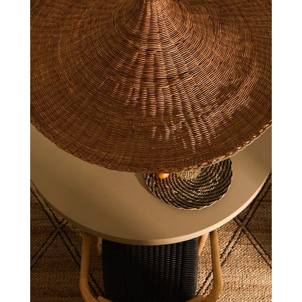 Stínidlo v přírodní barvě ø 92 cm Bladia – Kave Home-image-2