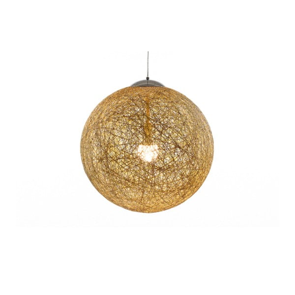 Zlatavé stropní svítidlo PLM Barcelona Loom, 50 cm