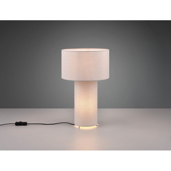 Světle šedá stolní lampa (výška 40 cm) Bale – Trio-image-1