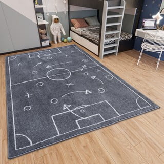 Tmavě šedý dětský koberec 160x235 cm Gameplan – Hanse Home