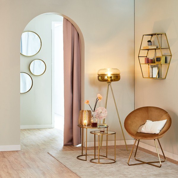 Nástěnné zrcadlo ø 60 cm Bita – Light & Living-image-1