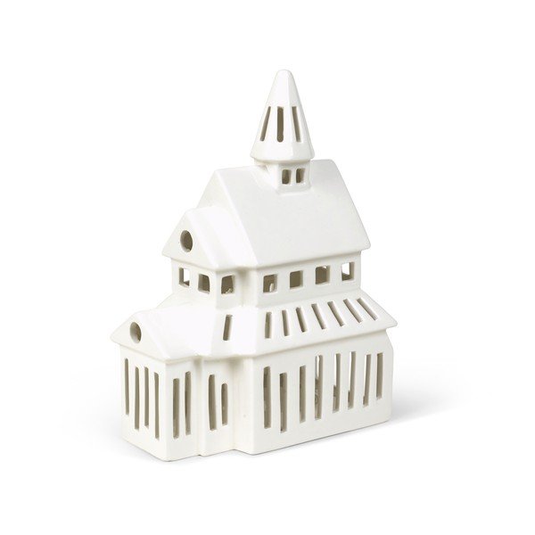 Keramický svícen Urbania Stavkirke – Kähler Design-image-1