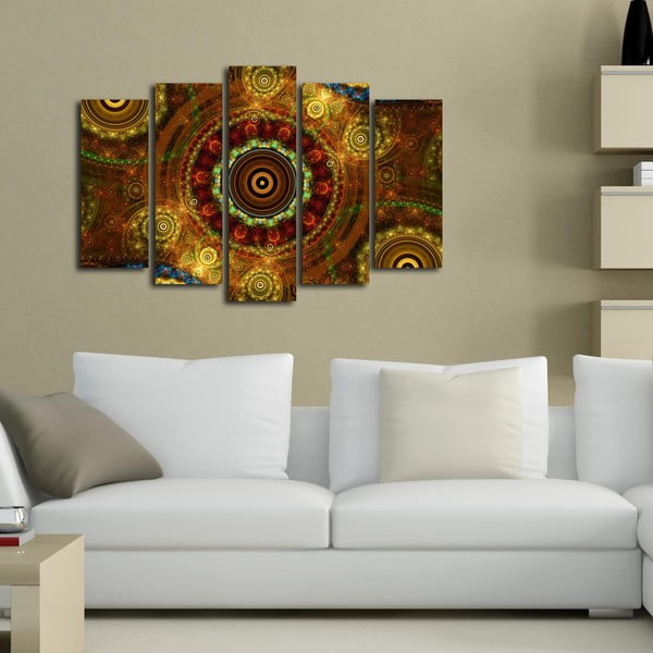 Vícedílný obraz Boho, 105 x 70 cm-image-1