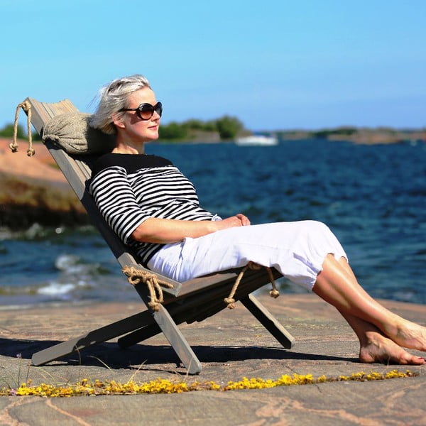 Ekologické lehátko z dubového dřeva EcoFurn EcoChair-image-1