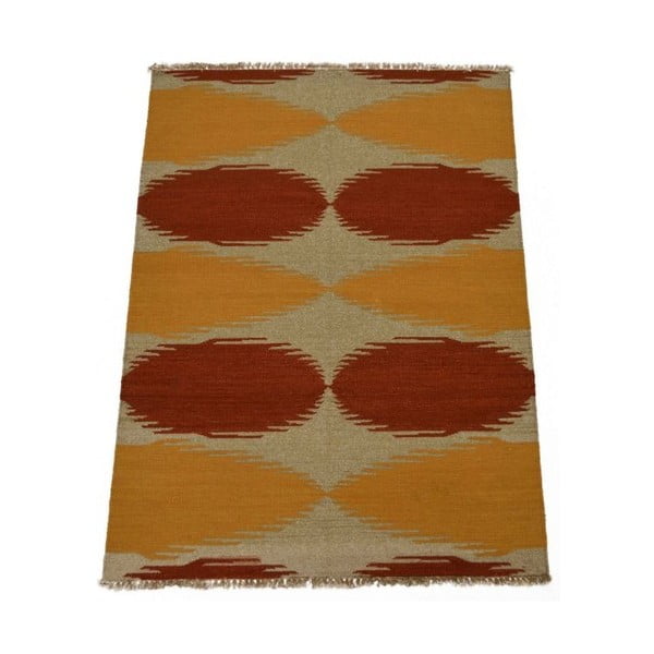 Vlněný koberec Kilim no. 80, 140x200 cm