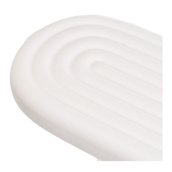 Bílá keramická sada doplňků do koupelny – Casa Selección-image-2