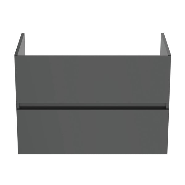 Šedá závěsná skříňka pod umyvadlo 80x55 cm Eurovit+ – Ideal Standard