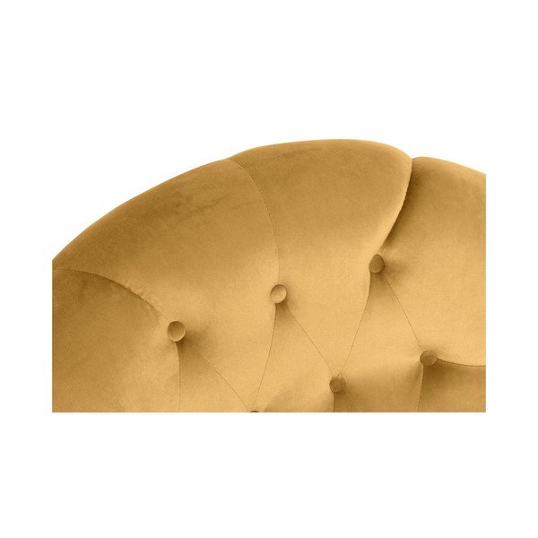 Žluté křeslo Max Winzer Camilla Velor-image-2