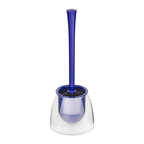 Modrý toaletní kartáč Wenko Fiesta Blue