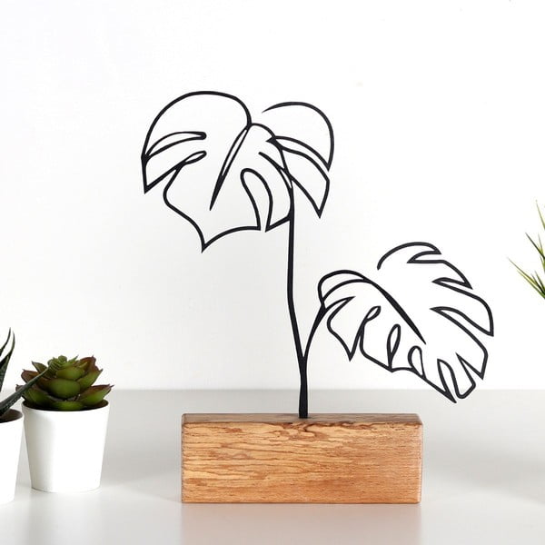 Kovová soška Leaves – Mioli Decor-image-1
