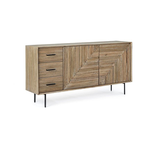 Komoda z mangového dřeva v přírodní barvě 160x83x40 cm Darsey – Bizzotto