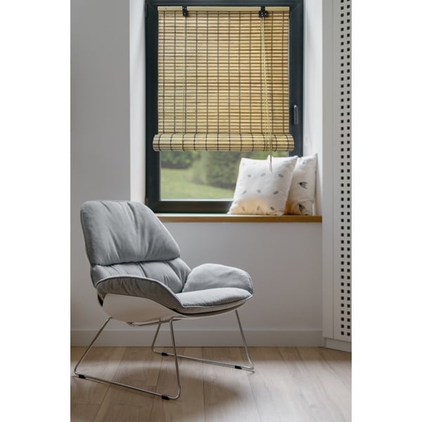 Bambusová roleta v přírodní barvě 90x220 cm Java – Gardinia-image-1