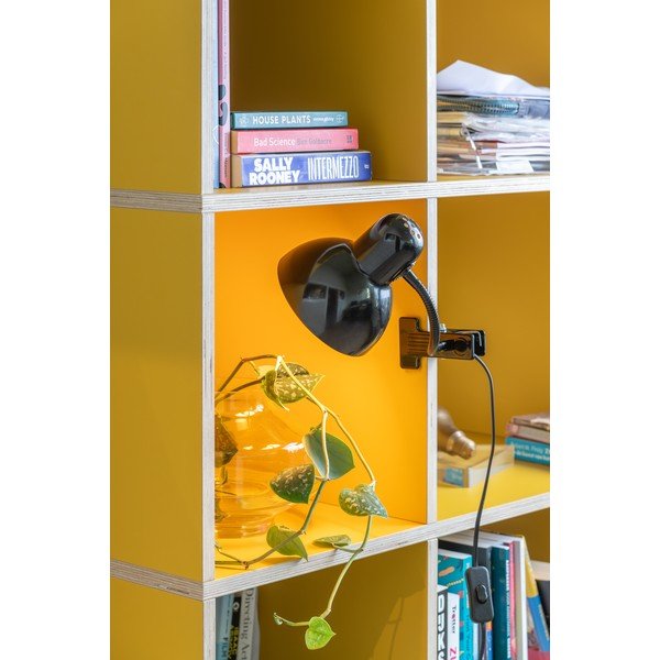 Černá kovová stolní lampa (výška 33,5 cm) New Retro – Leitmotiv-image-1