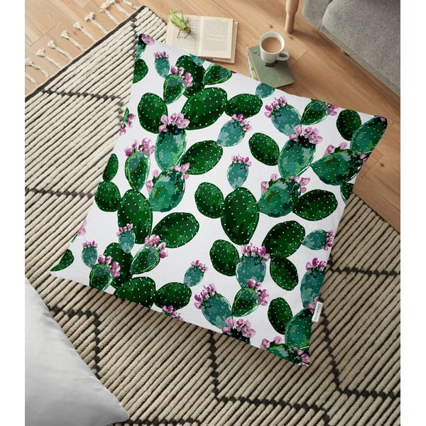 Povlak na polštář s příměsí bavlny Minimalist Cushion Covers Lady Catus, 70 x 70 cm