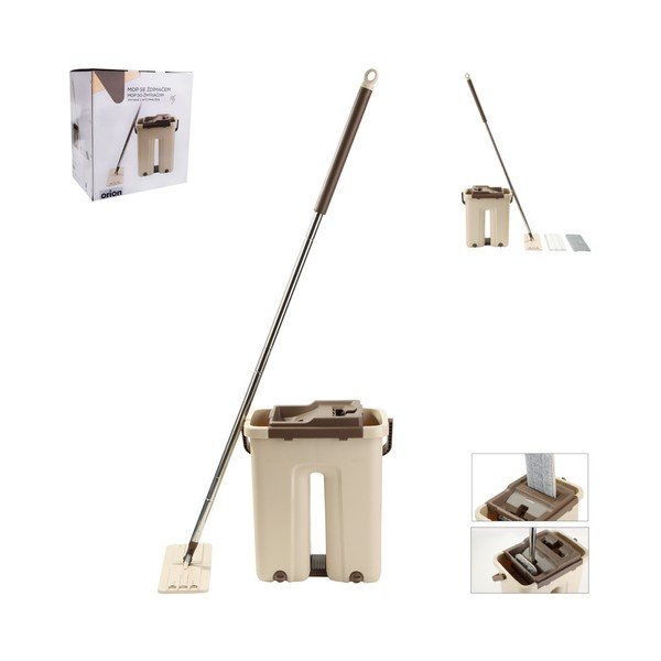 Set kbelíku a mopu se ždímačem Orion Fly-image-1