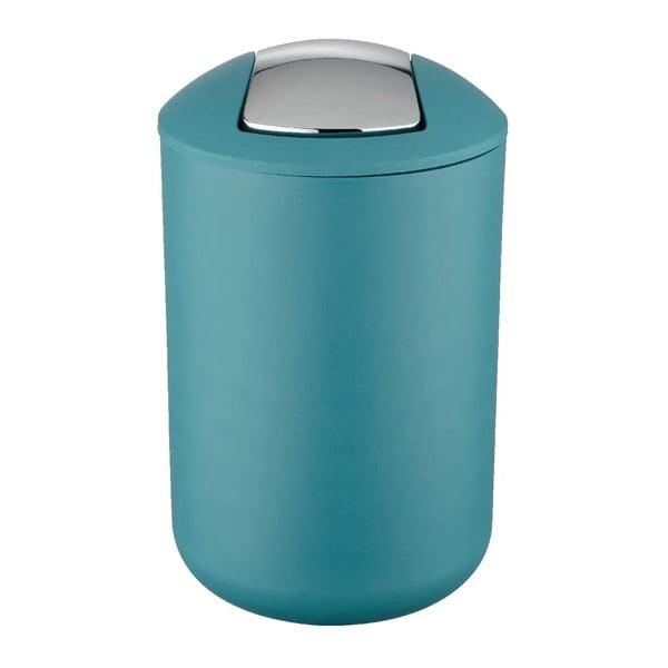 Plastová sada doplňků do koupelny v petrolejové barvě Brasil – Wenko-image-2