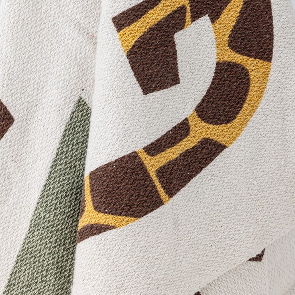 Dětská deka z recyklované bavlny 130x160 cm Memmo – Bloomingville Mini-image-3