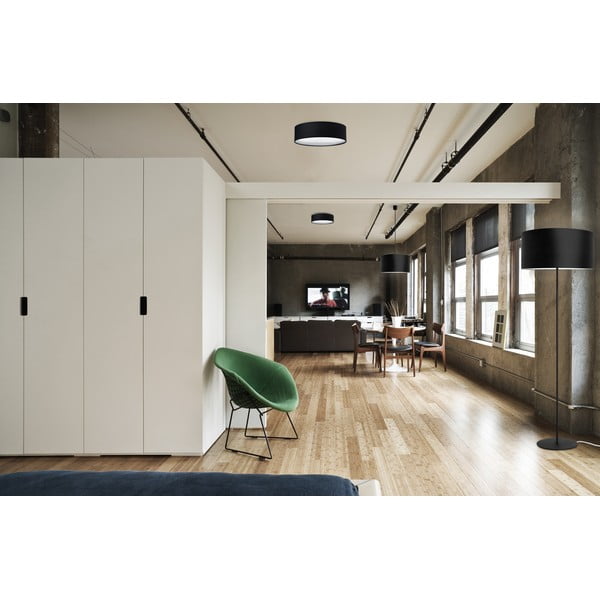 Černé stropní svítidlo Sotto Luce MIKA, ⌀ 30 cm-image-1