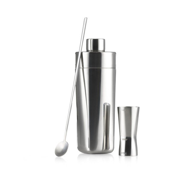 Set na přípravu koktejlů z nerezové oceli Rocks – Zone