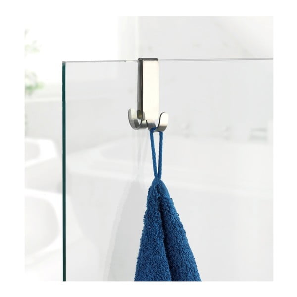 Koupelnový háček z nerezové oceli Wenko Matt-image-2