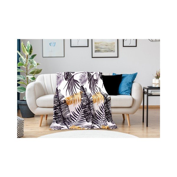 Deka z mikrovlákna DecoKing Jungle Fern, 150 x 200 cm-image-2