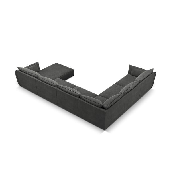 Šedá rohová pohovka (levý roh) Vanda – Mazzini Sofas-image-3