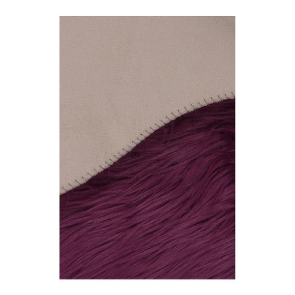 Fialový koberec z umělé kožešiny Pelus Purple, 150 x 200 cm-image-1